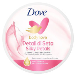 Kūno kremas DOVE SILKY PETALS, 300 ml
