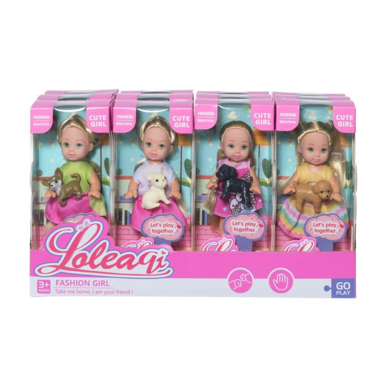Lėlė, 12 cm, 1 vnt Lėlė, 12 cm, 1 vnt