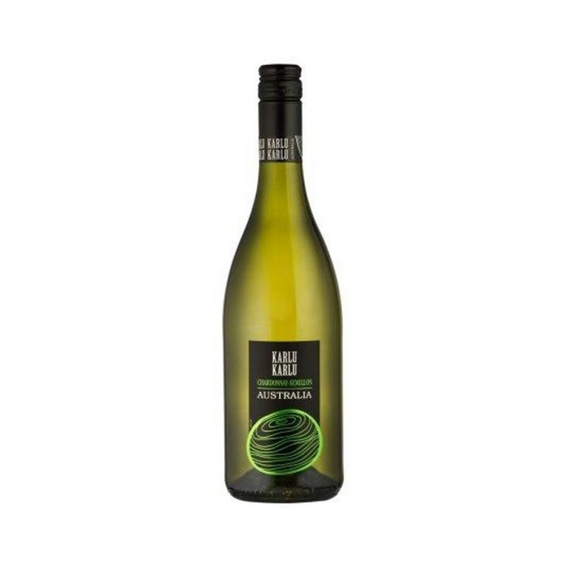Vynas KARLU KARLU baltasis, sausas, 12%, 750ml