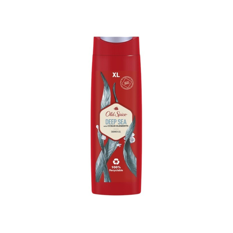Vyr.dušo želė OLD SPICE Deep Sea, 400ml Vyr.dušo želė OLD SPICE Deep Sea, 400ml