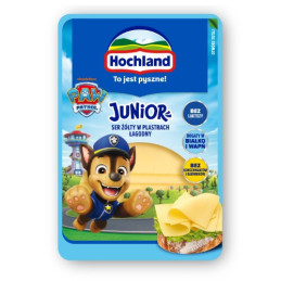 Fermentinis sūris HOCHLAND Paw Patrol,  riekelėmis, 135 g