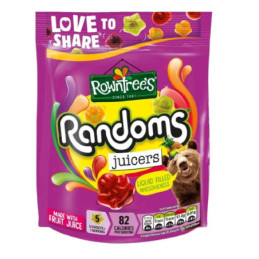 Guminukai ROWNTREES RANDOMS vaisių sk., 140 g
