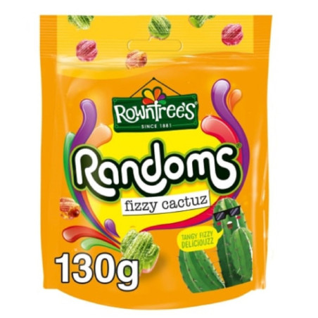 Guminukai ROWNTREES RANDOMS rūgštūs vaisių sk., 130 g