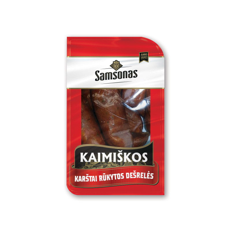 K. r. KAIMIŠKOS dešrelės, a. r., 1 kg K. r. KAIMIŠKOS dešrelės, a. r., 1 kg
