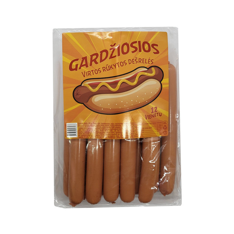 Virtos SAMSONO GARDŽIOSIOS dešrelės, rūkytos, I r., 900 g Virtos SAMSONO GARDŽIOSIOS dešrelės, rūkytos, I r., 900 g