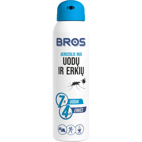 Aerozolis nuo uodų ir erkių BROS, 90 ml