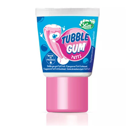 Skysta guma TUBBLE GUM, vaisių sk., 35 g