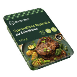 Kiaul. sprandinė KLAIPĖDOS su svogūnais ir žolelėmis, 500 g