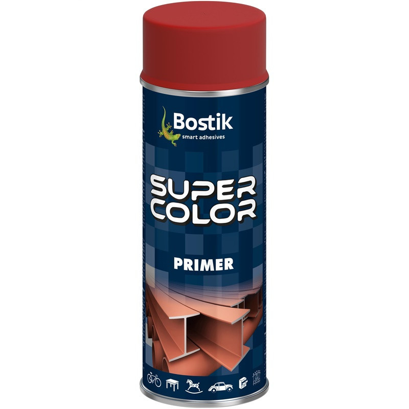 Gruntas Bostik, Super color, pilkas, 400 ml