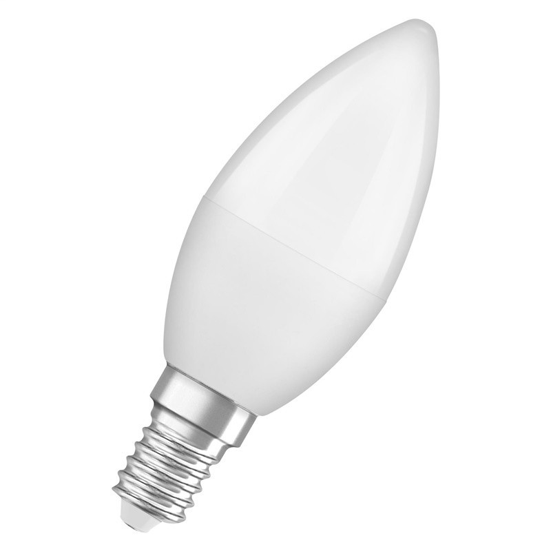 LED lempa Osram B35, 5.5W, E14, 2700K, 470lm, matinė