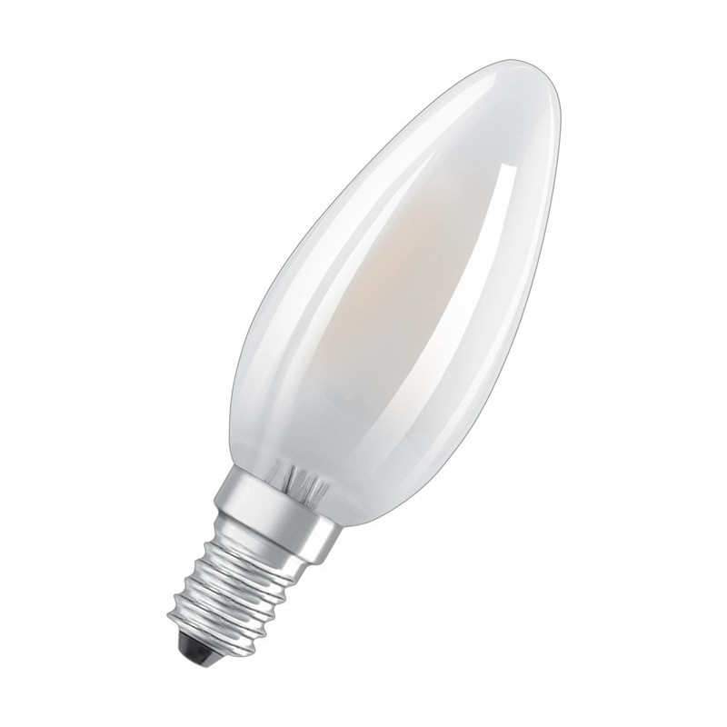 LED lempa Osram B35, 4W, E14, 4000K, 470lm, matinė