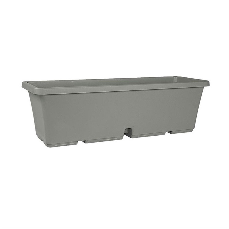 Plastikinis vazonas DOMOLETTI TBTISB40-125, Ø40 cm, pilkas