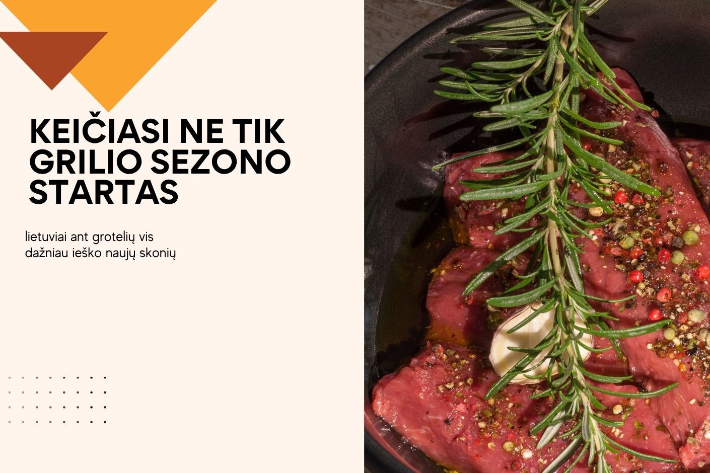 Keičiasi ne tik grilio sezono startas – lietuviai ant grotelių vis dažniau ieško naujų skonių